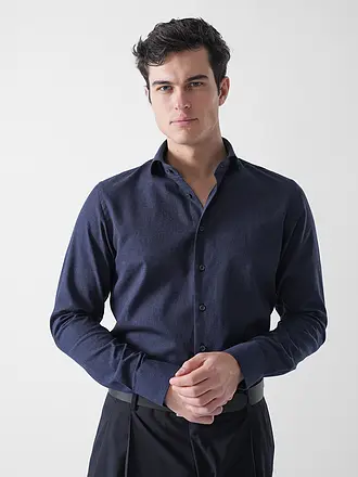 PROFUOMO | Hemd Slim Fit | dunkelblau